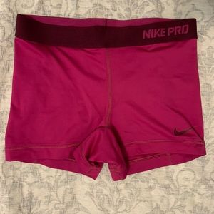 Nike magenta spandex